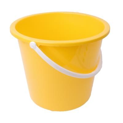 Economy Plastic Bucket Yellow