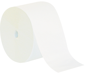 2 Ply White Coreless Toilet Rolls