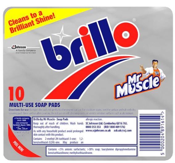 Mr Muscle Brillo Pads