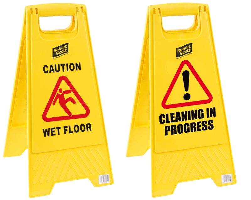 1226" Caution Wet Floor Sign